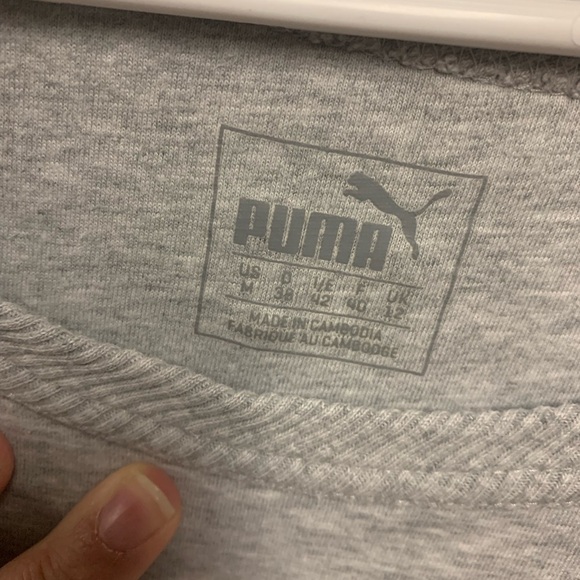 PUMA Women's Gray Sweater - Picture 3 of 3